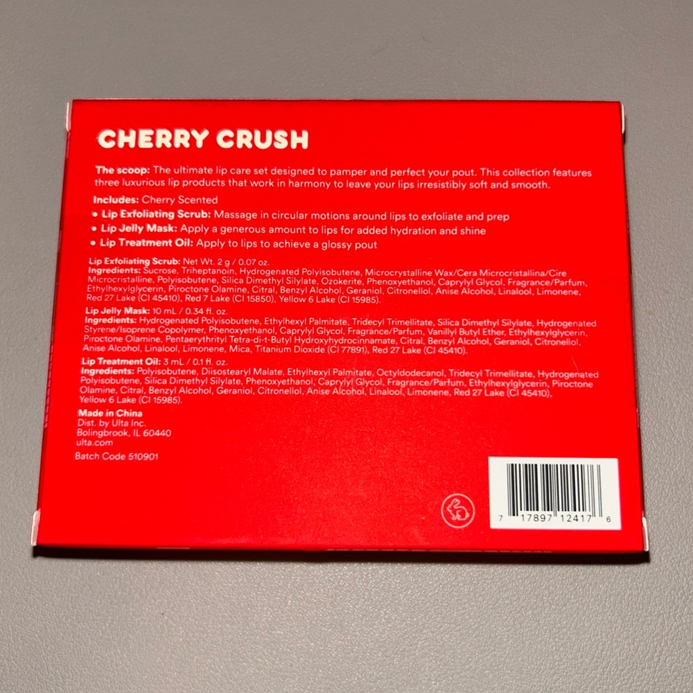 Ulta Beauty Cherry Crush Lip Care Trio NEW - Picture 3 of 3
